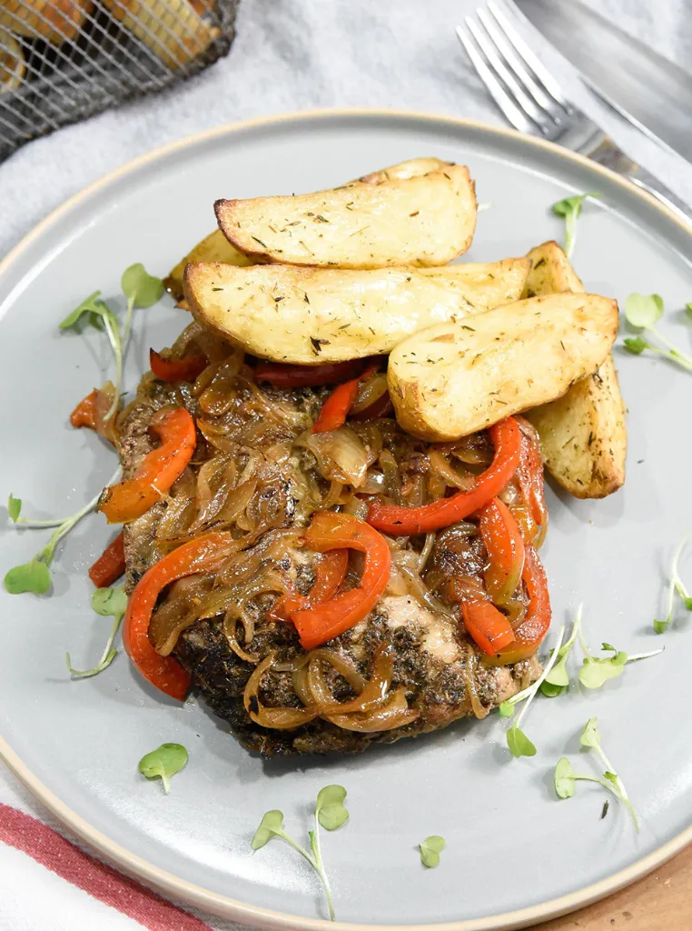 Carne al horno con papas