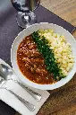 STROGONOFF CON SPAETZLE