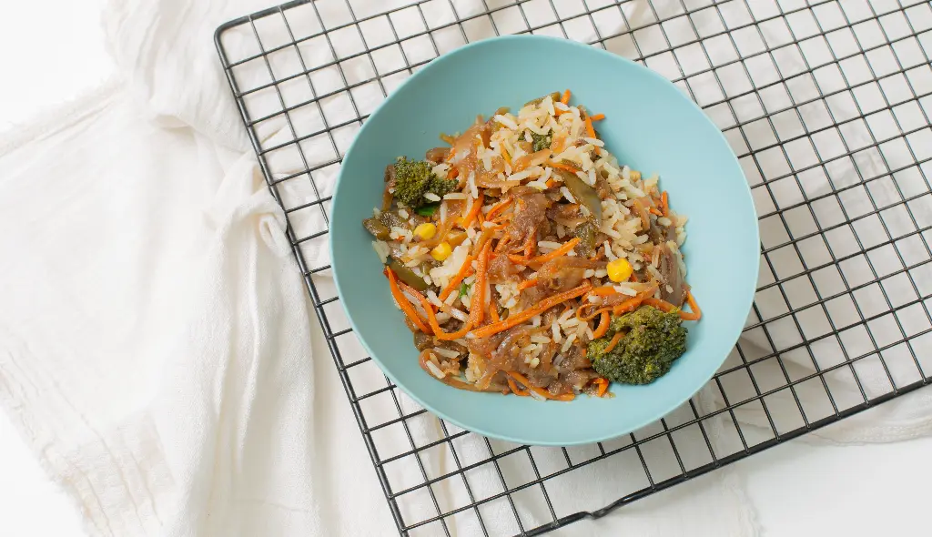 Wok de vegetales