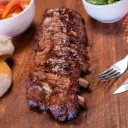 Costillas BBQ con hueso