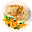 Roll Vegetales (Calabaza, acelga y zanahoria)