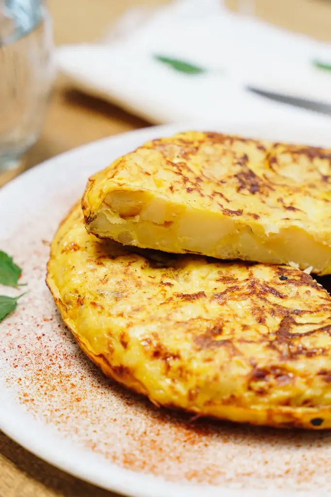 Tortilla de papas congelada