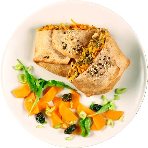 [AMO-011] Roll Vegetales (Calabaza, acelga y zanahoria)